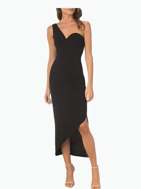 Dress The Population Magnolia Asymmetric Dress